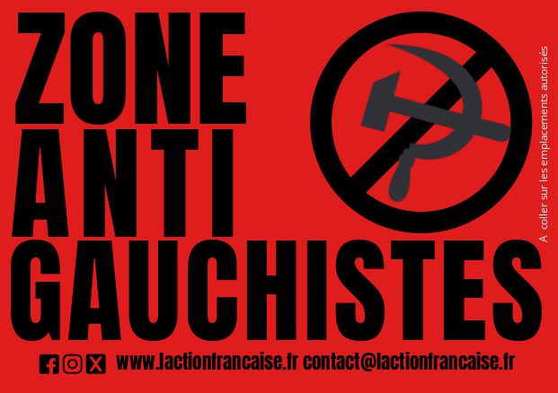 Auray : un commerçant « dénoncé » par un collage gauchiste